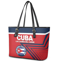 Cuba Football Leather Tote Bag 2025 Los Leones del Caribe