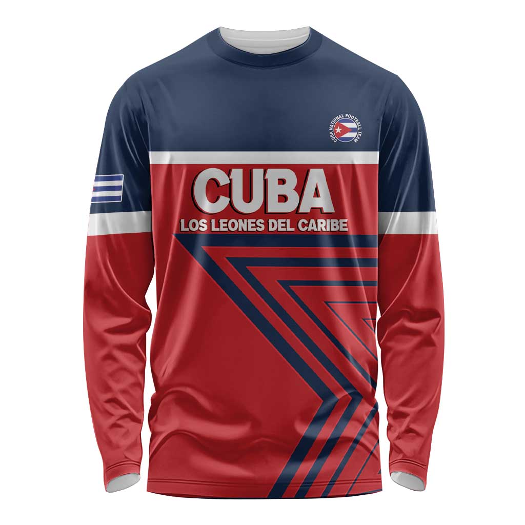 Custom Cuba Football Long Sleeve Shirt 2025 Los Leones del Caribe