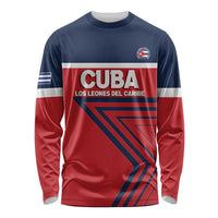 Custom Cuba Football Long Sleeve Shirt 2025 Los Leones del Caribe