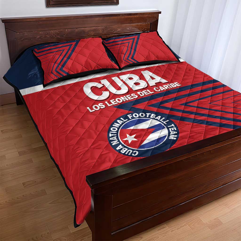 Cuba Football Quilt Bed Set 2025 Los Leones del Caribe