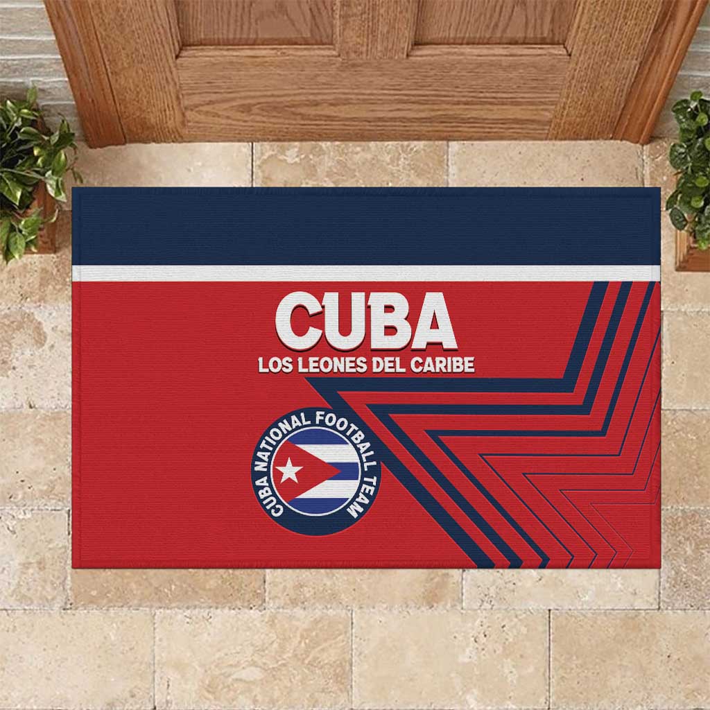 Cuba Football Rubber Doormat 2025 Los Leones del Caribe