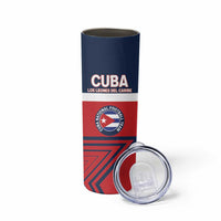 Custom Cuba Football Skinny Tumbler 2025 Los Leones del Caribe