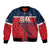 Custom Cuba Football Sleeve Zip Bomber Jacket 2025 Los Leones del Caribe