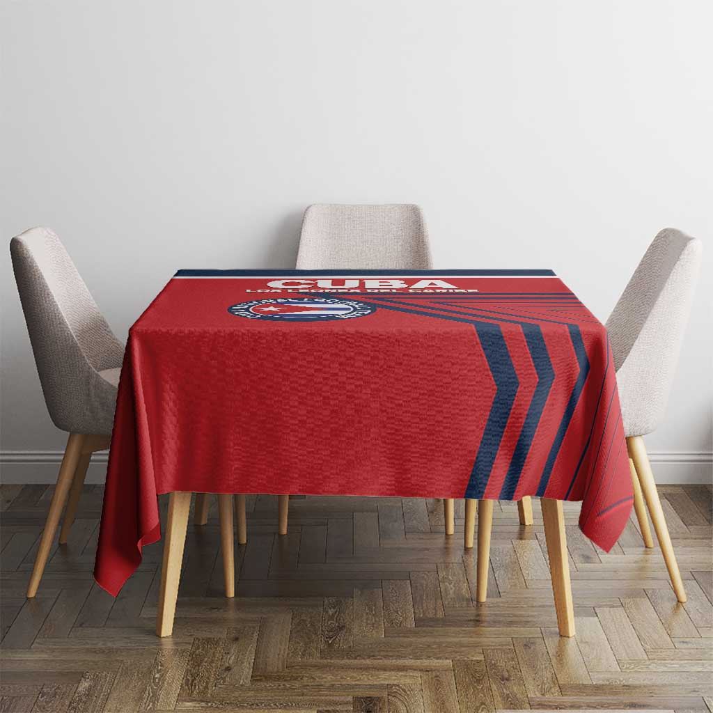 Cuba Football Tablecloth 2025 Los Leones del Caribe