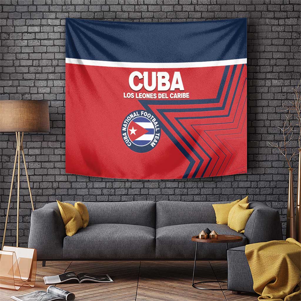 Cuba Football Tapestry 2025 Los Leones del Caribe