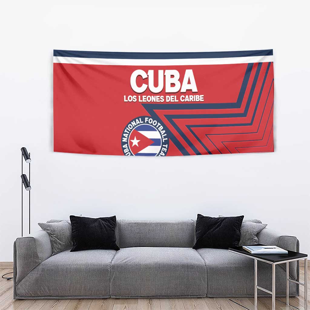 Cuba Football Tapestry 2025 Los Leones del Caribe