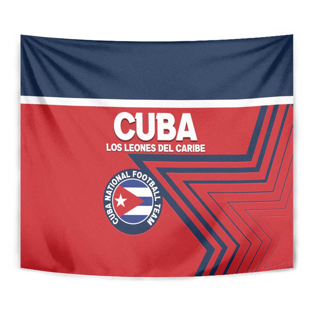Cuba Football Tapestry 2025 Los Leones del Caribe
