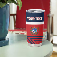 Custom Cuba Football Tumbler Cup 2025 Los Leones del Caribe