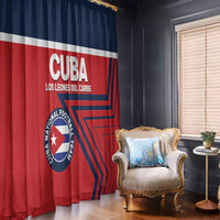 Cuba Football Window Curtain 2025 Los Leones del Caribe