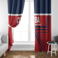 Cuba Football Window Curtain 2025 Los Leones del Caribe