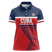 Custom Cuba Football Women Polo Shirt 2025 Los Leones del Caribe