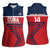 Custom Cuba Football Women Sleeveless Polo Shirt 2025 Los Leones del Caribe