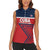 Custom Cuba Football Women Sleeveless Polo Shirt 2025 Los Leones del Caribe