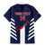 Custom Bermuda Football Family Matching Mermaid Dress and Hawaiian Shirt 2025 Go Gombey Warriors - Blue