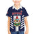 Custom Bermuda Football Family Matching Mermaid Dress and Hawaiian Shirt 2025 Go Gombey Warriors - Blue