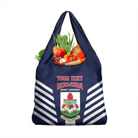 Custom Bermuda Football Grocery Bag 2025 Go Gombey Warriors - Blue