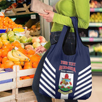 Custom Bermuda Football Grocery Bag 2025 Go Gombey Warriors - Blue