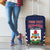 Custom Bermuda Football Luggage Cover 2025 Go Gombey Warriors - Blue