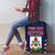 Custom Bermuda Football Luggage Cover 2025 Go Gombey Warriors - Blue
