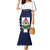 Custom Bermuda Football Mermaid Dress 2025 Go Gombey Warriors - Blue