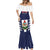 Custom Bermuda Football Mermaid Dress 2025 Go Gombey Warriors - Blue
