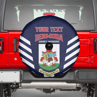 Custom Bermuda Football Spare Tire Cover 2025 Go Gombey Warriors - Blue