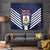 Custom Bermuda Football Tapestry 2025 Go Gombey Warriors - Blue