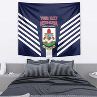 Custom Bermuda Football Tapestry 2025 Go Gombey Warriors - Blue