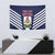 Custom Bermuda Football Tapestry 2025 Go Gombey Warriors - Blue
