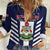 Custom Bermuda Football Women Casual Shirt 2025 Go Gombey Warriors - Blue