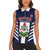 Custom Bermuda Football Women Sleeveless Polo Shirt 2025 Go Gombey Warriors - Blue