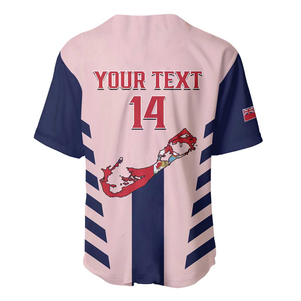 Custom Bermuda Football Baseball Jersey 2025 Go Gombey Warriors - Pink