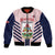 Custom Bermuda Football Bomber Jacket 2025 Go Gombey Warriors - Pink