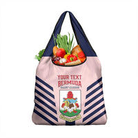 Custom Bermuda Football Grocery Bag 2025 Go Gombey Warriors - Pink