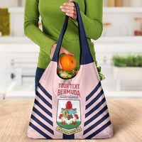 Custom Bermuda Football Grocery Bag 2025 Go Gombey Warriors - Pink