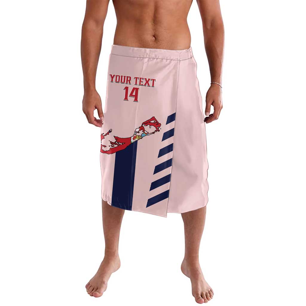 Custom Bermuda Football Lavalava 2025 Go Gombey Warriors - Pink