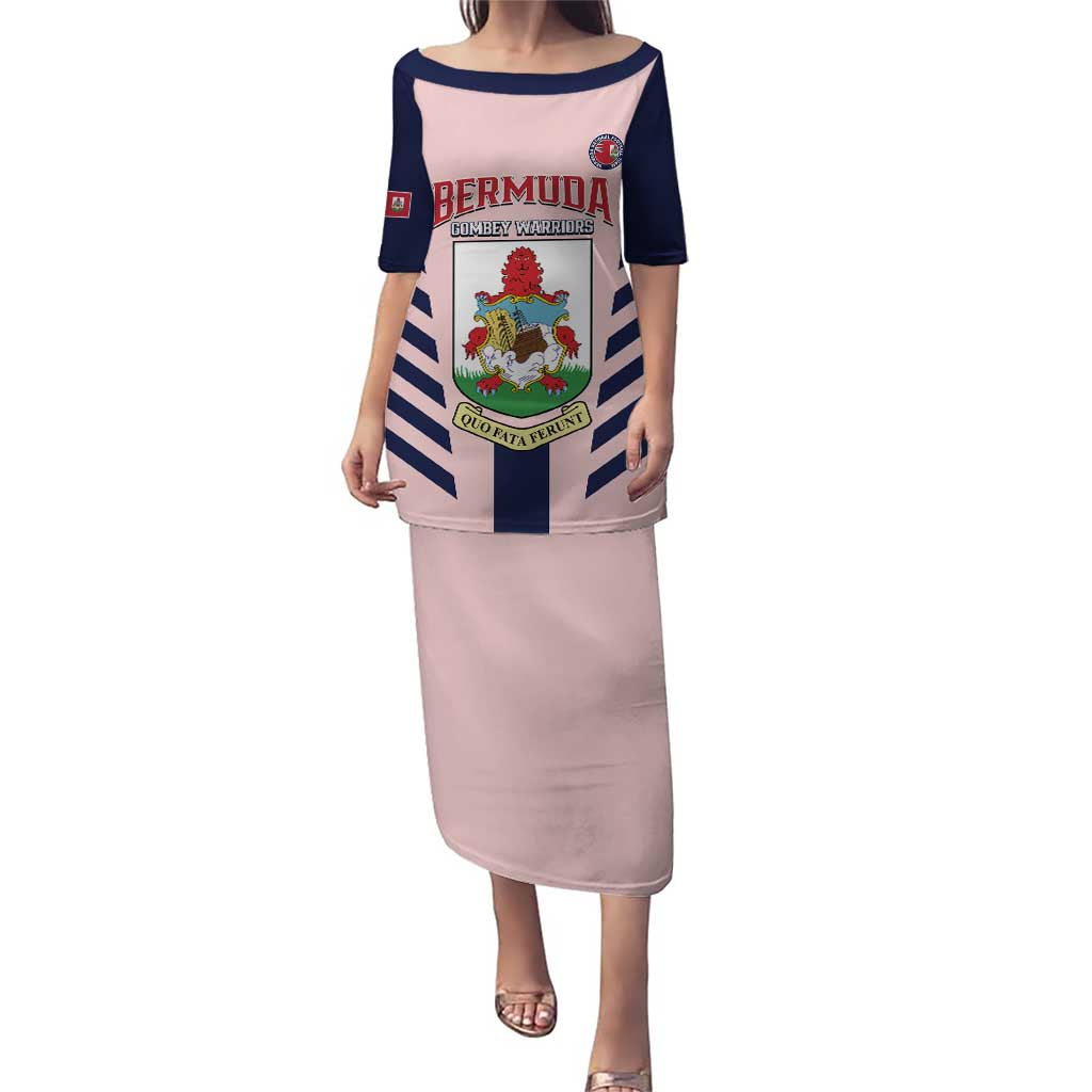 Custom Bermuda Football Puletasi 2025 Go Gombey Warriors - Pink