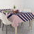 Custom Bermuda Football Tablecloth 2025 Go Gombey Warriors - Pink