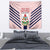 Custom Bermuda Football Tapestry 2025 Go Gombey Warriors - Pink