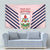 Custom Bermuda Football Tapestry 2025 Go Gombey Warriors - Pink