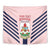Custom Bermuda Football Tapestry 2025 Go Gombey Warriors - Pink