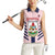 Custom Bermuda Football Women Sleeveless Polo Shirt 2025 Go Gombey Warriors - Pink