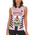 Custom Bermuda Football Women Sleeveless Polo Shirt 2025 Go Gombey Warriors - Pink
