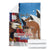Personalised United States And Australia Blanket USA Eagle With Aussie Kangaroo