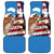 Personalised United States And Australia Car Mats USA Eagle With Aussie Kangaroo - Wonder Print Shop
