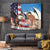 Personalised United States And Australia Tapestry USA Eagle With Aussie Kangaroo - Wonder Print Shop