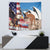 Personalised United States And Australia Tapestry USA Eagle With Aussie Kangaroo - Wonder Print Shop