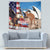 Personalised United States And Australia Tapestry USA Eagle With Aussie Kangaroo - Wonder Print Shop