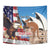 Personalised United States And Australia Tapestry USA Eagle With Aussie Kangaroo - Wonder Print Shop