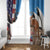Personalised United States And Australia Window Curtain USA Eagle With Aussie Kangaroo - Wonder Print Shop